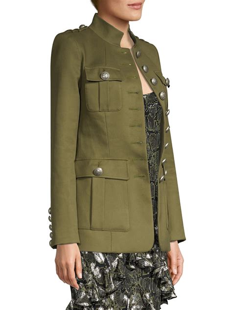 michael kors military style jacket|Michael Kors jacket women.